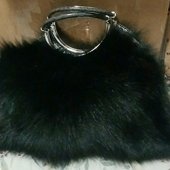 Black fox purse - Picture 2 of 6